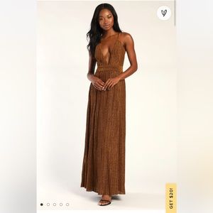 Lulu’s Floor Length Evening Dress